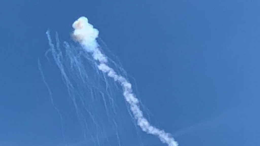 На Дніпропетровщині збили дві російські ракети